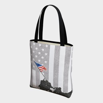 Tote Bag - Raising the Flag