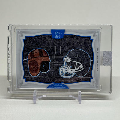 #24/99 Original Relic Artist "A Time of Football" Card